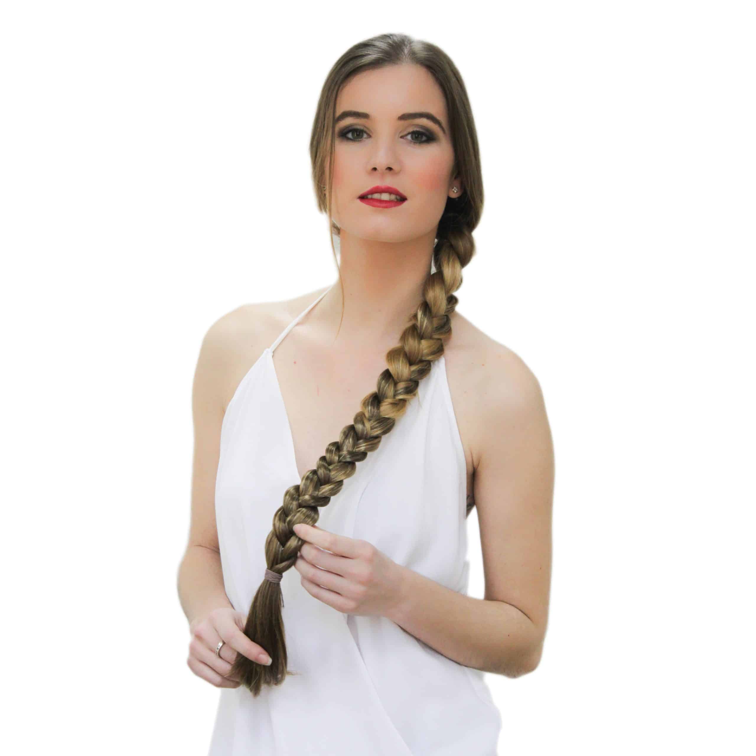 Postizo Trenza 18.24 - frontal