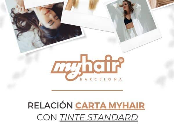 Colores MyHair vs. Colores de tintes